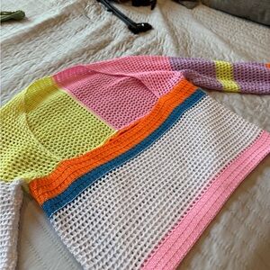 Colorful Knit Women's Sweater
